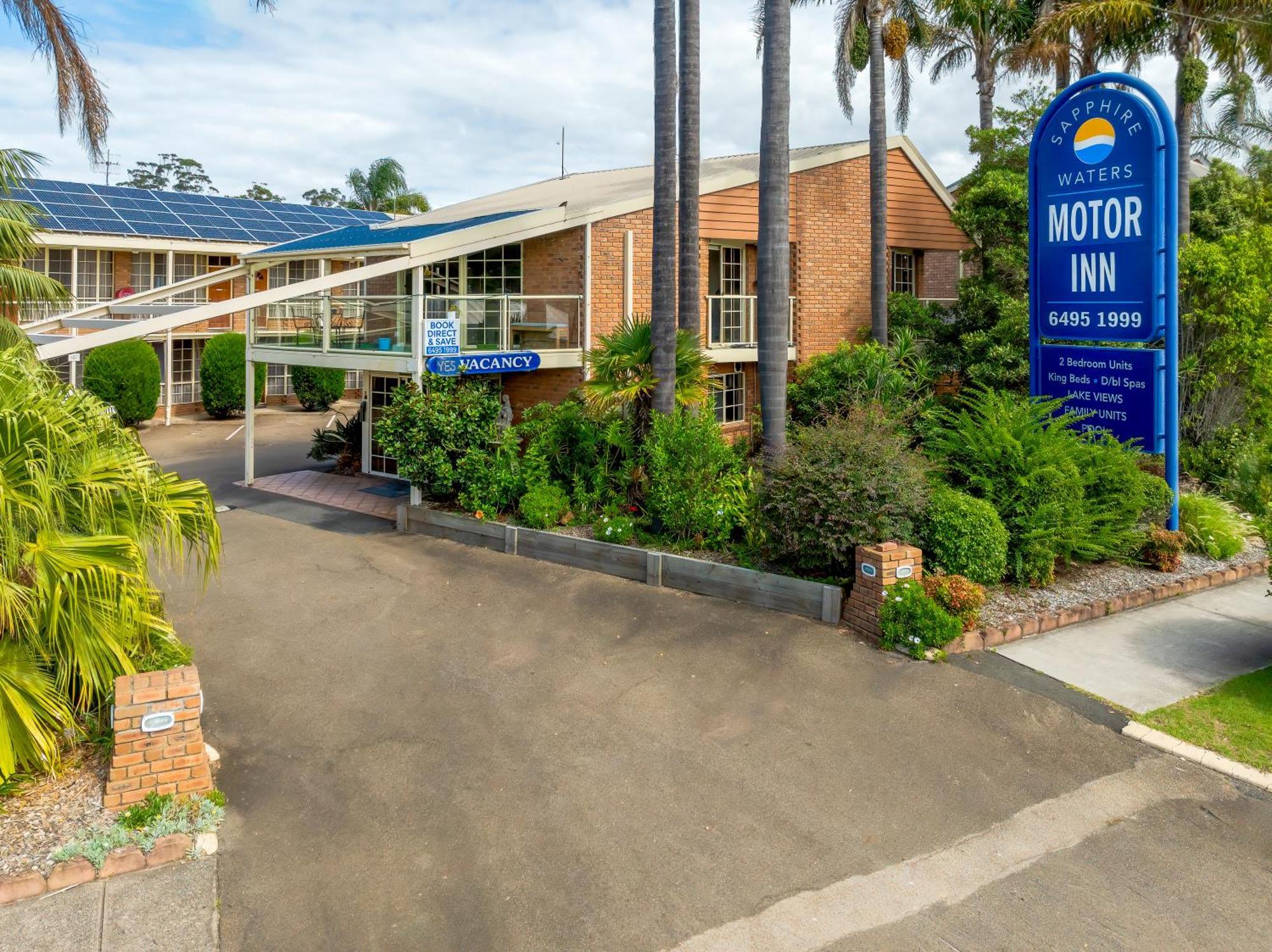 Sapphire Waters Motor Inn Merimbula Eksteriør bilde