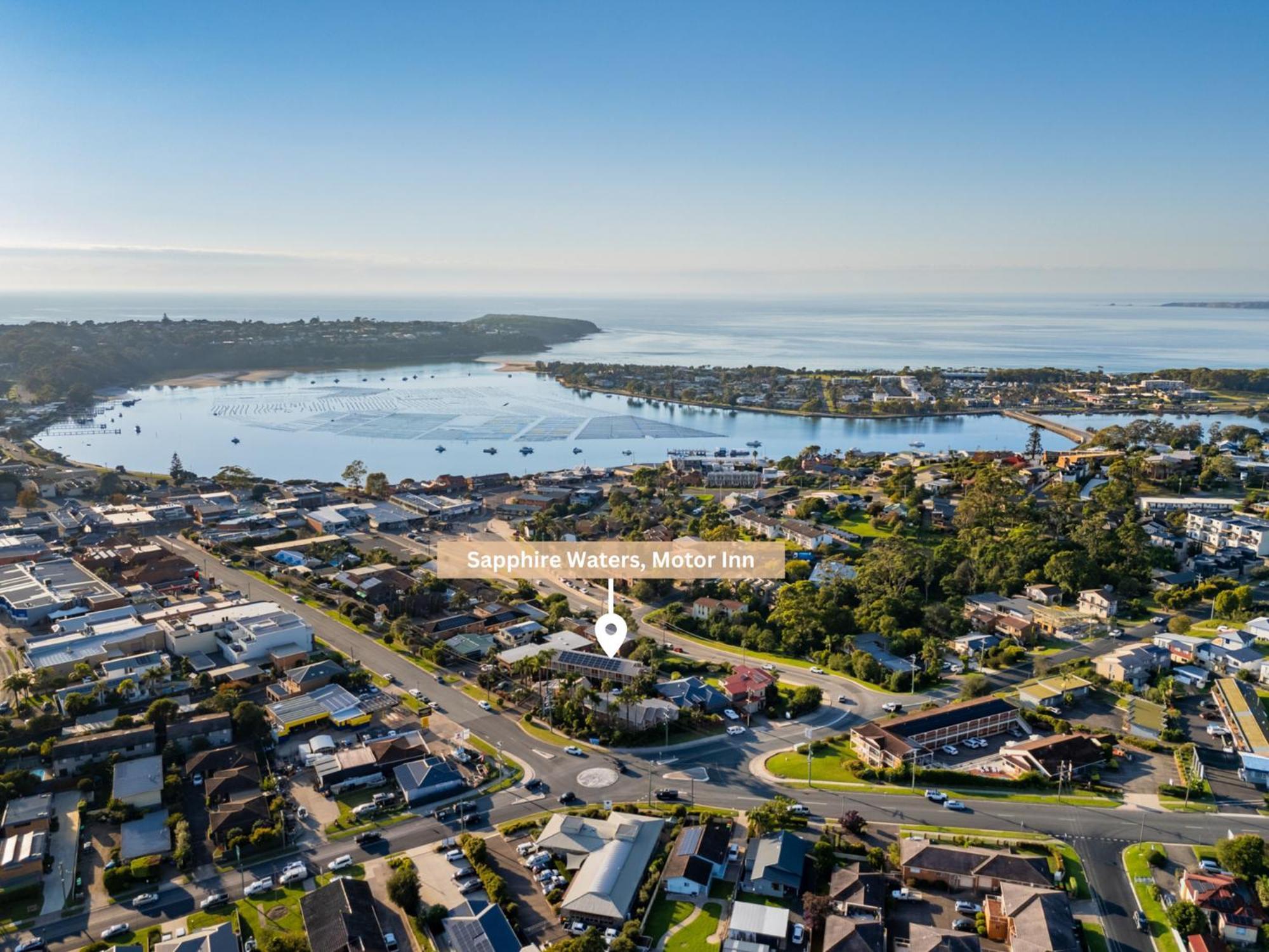 Sapphire Waters Motor Inn Merimbula Eksteriør bilde