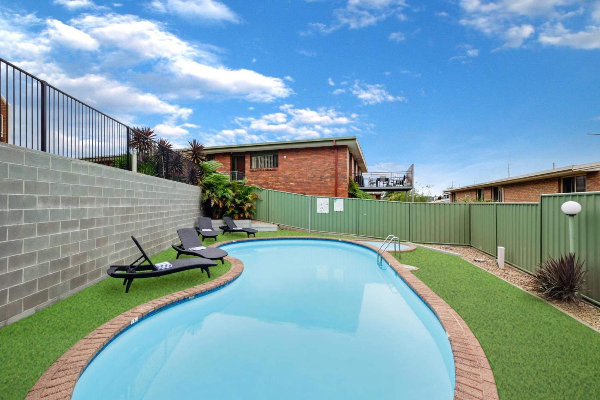 Sapphire Waters Motor Inn Merimbula Eksteriør bilde